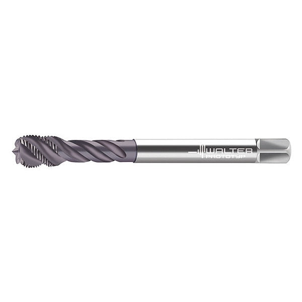Spiral Flute Tap, M33-3.50, Plug, Metric Coarse, 5 Flutes