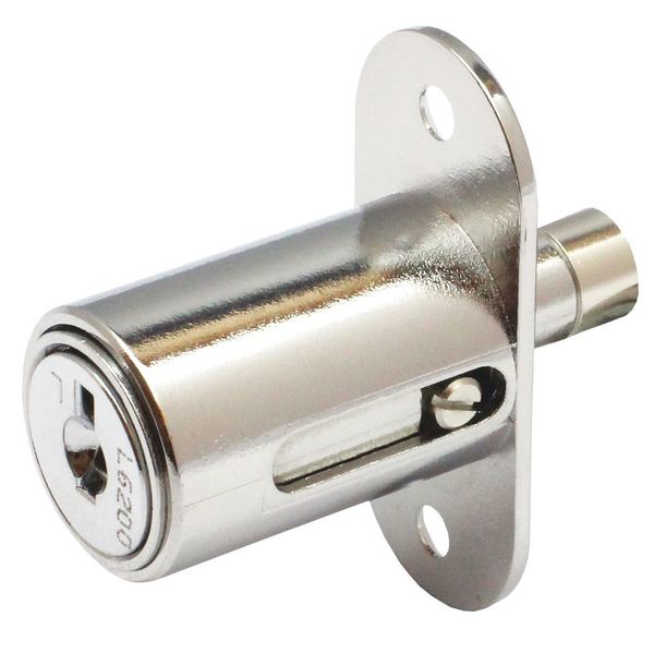 Sliding Door Lock, Round Bolt Plunger