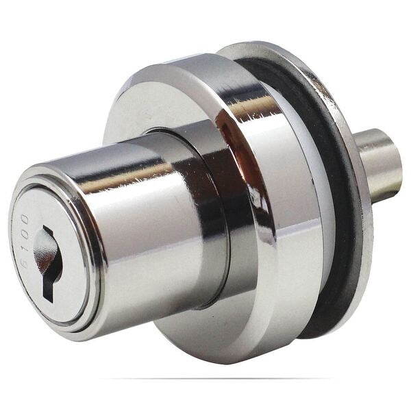Sliding Door Lock, T-Bolt Glass Plunger