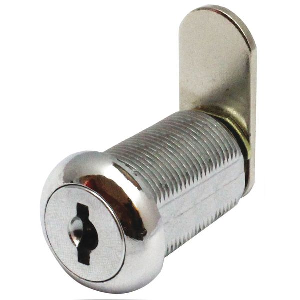 Disc Tumbler Keyed Cam Lock, Keyed Alike, 6600 Key, For Material Thickness 13/16 in