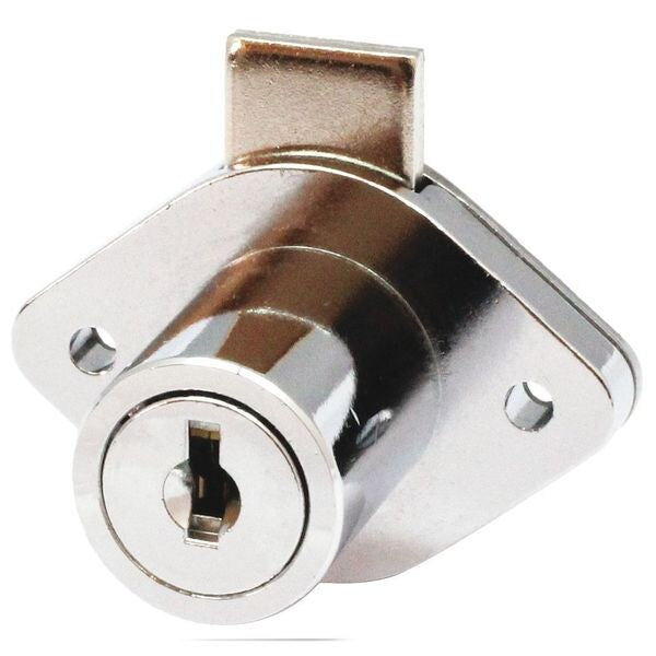 Non-Key Retaining Lock, Keyed Different, 6600 Key, For Material Thickness 1 1/2 in