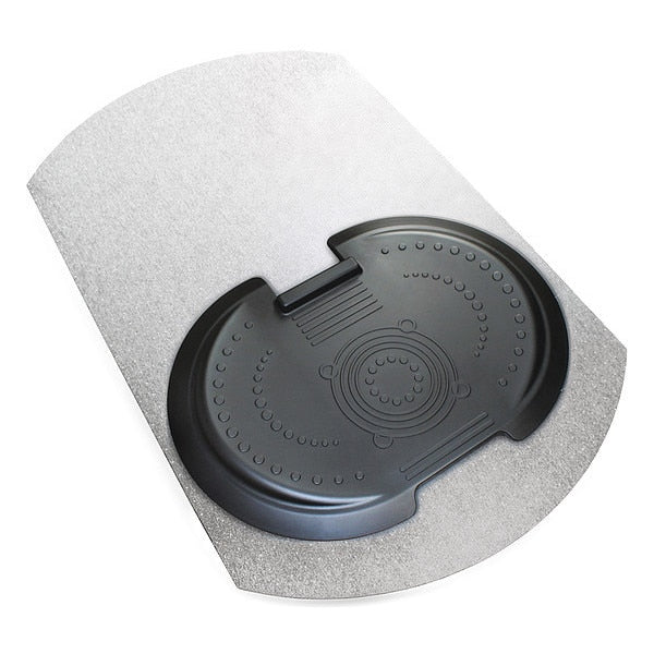 Chair Mat, Contoured, Without Floor, Clear