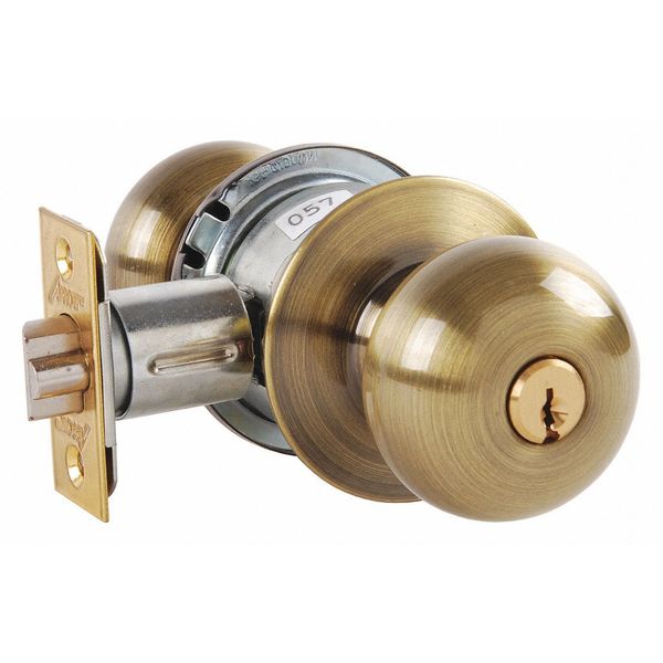 Knob Lockset, Mechanical, Entrance/Office