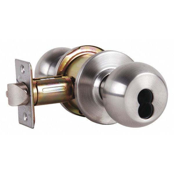 Knob Lockset, Mechanical, Classroom