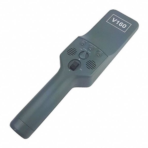 Metal Detector, Hand-Held, Black, Plastic