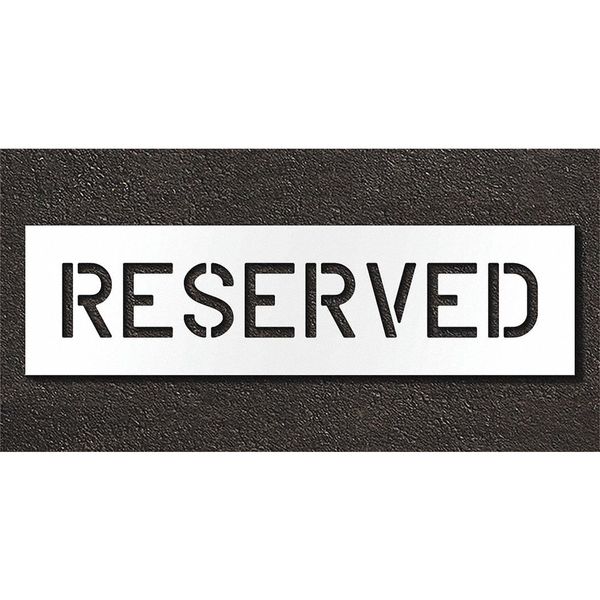 Pavement Stencil, Reserved, STL-108-70633