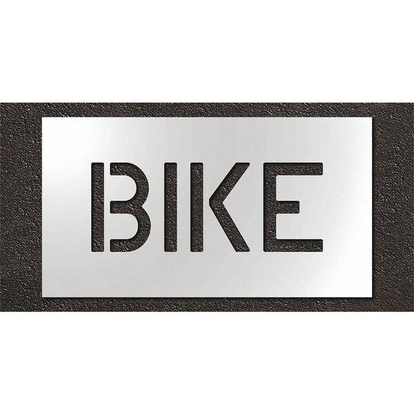 Pavement Stencil, Bike, STL-108-70617