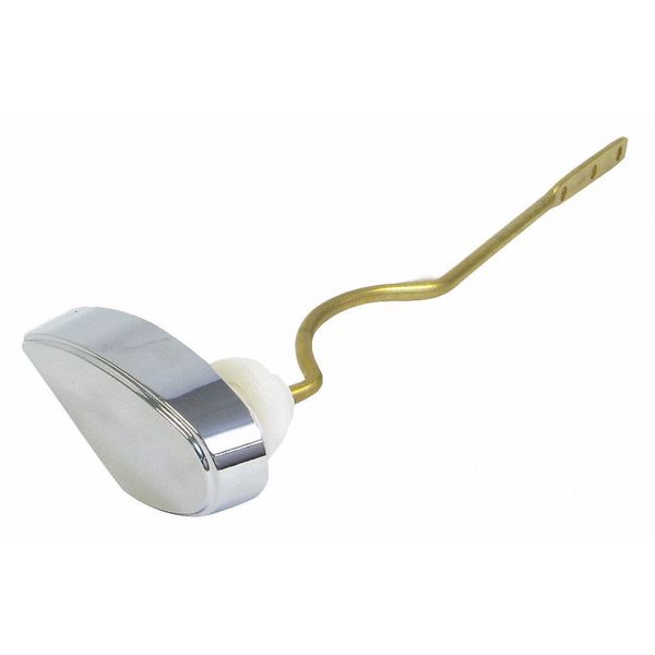 Tank Lever, Brass, Chrome Finish, 10