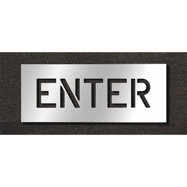 Pavement Stencil, Enter, STL-108-70604