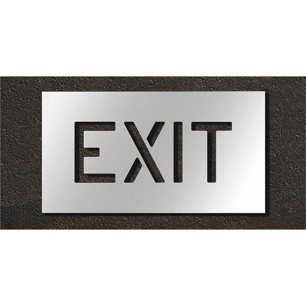 Pavement Stencil, Exit, STL-108-70605