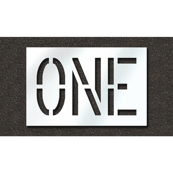 Pavement Stencil, One, STL-108-71809