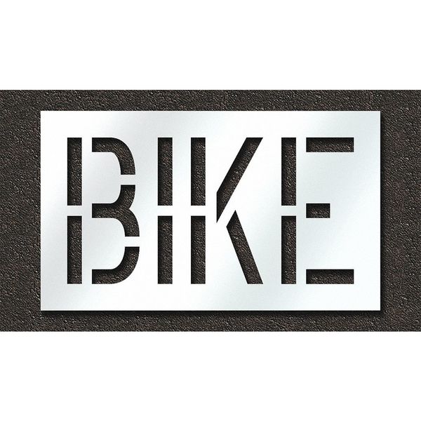 Pavement Stencil, Bike, STL-108-71817