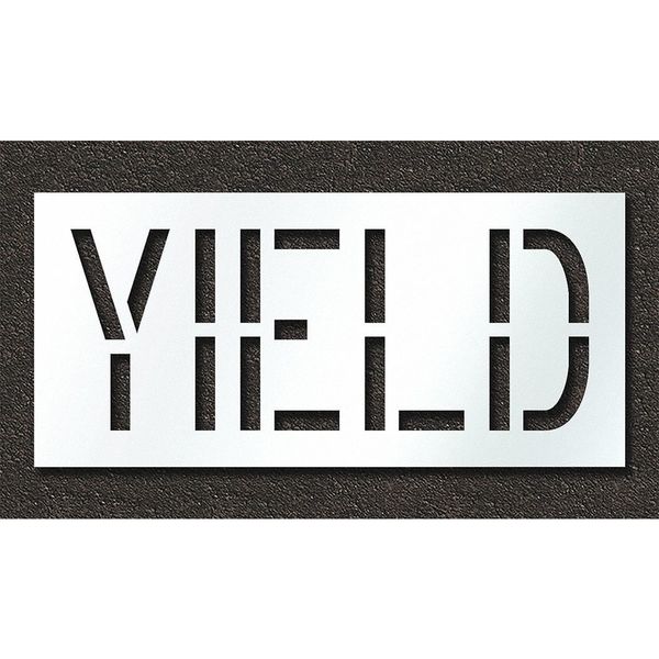 Pavement Stencil, Yield, STL-108-71826