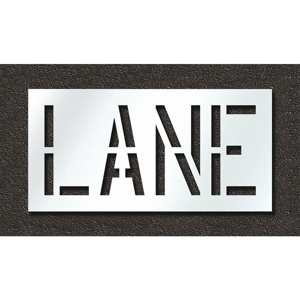 Pavement Stencil, Lane, STL-108-71802