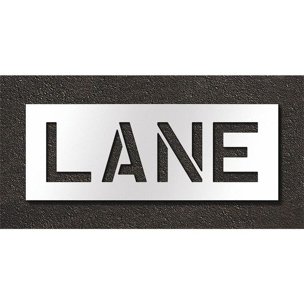 Pavement Stencil, Lane, STL-108-71002