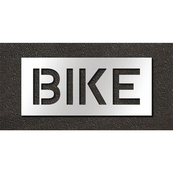 Pavement Stencil, Bike, STL-108-71017