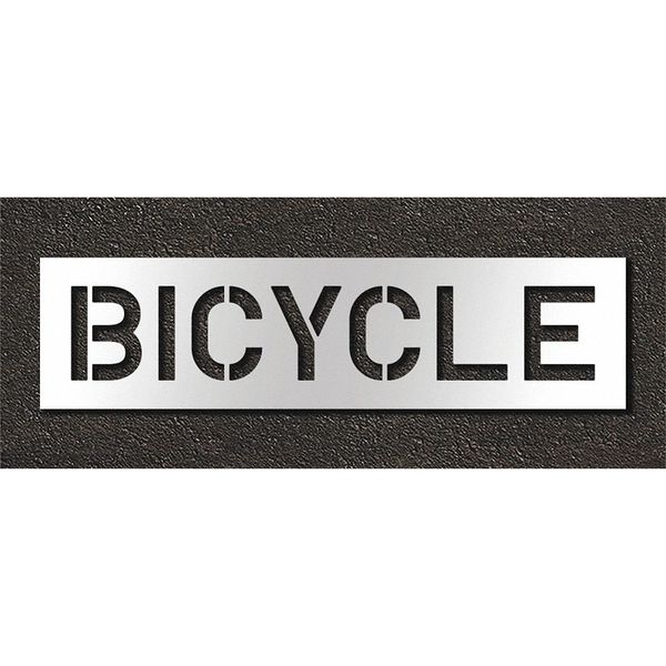 Pavement Stencil, Bicycles, STL-108-71018