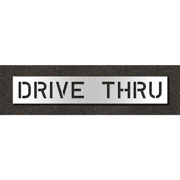 Pavement Stencil, Drive Thru, STL-108-71036