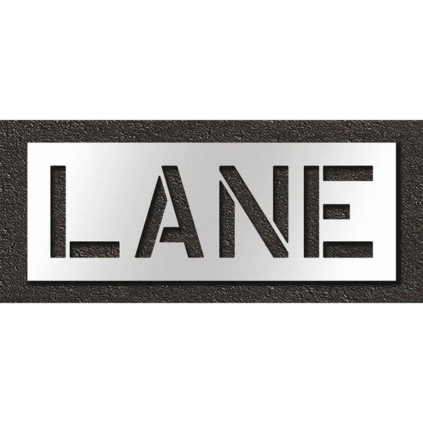 Pavement Stencil, Lane, STL-108-71202