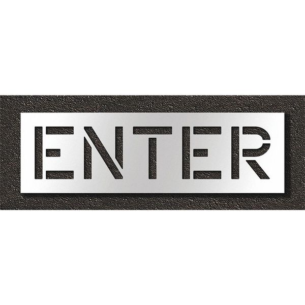 Pavement Stencil, Enter, STL-108-71204