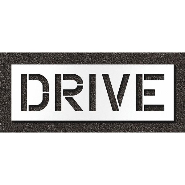 Pavement Stencil, Drive, STL-108-71207