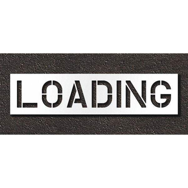 Pavement Stencil, Loading, STL-108-71212