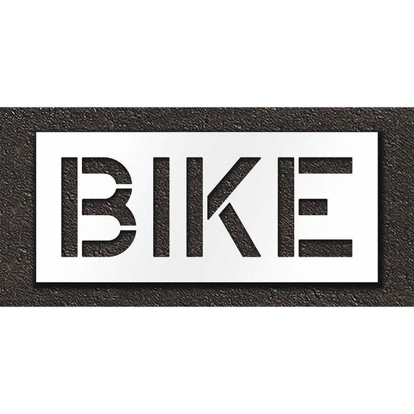 Pavement Stencil, Bike, STL-108-71217