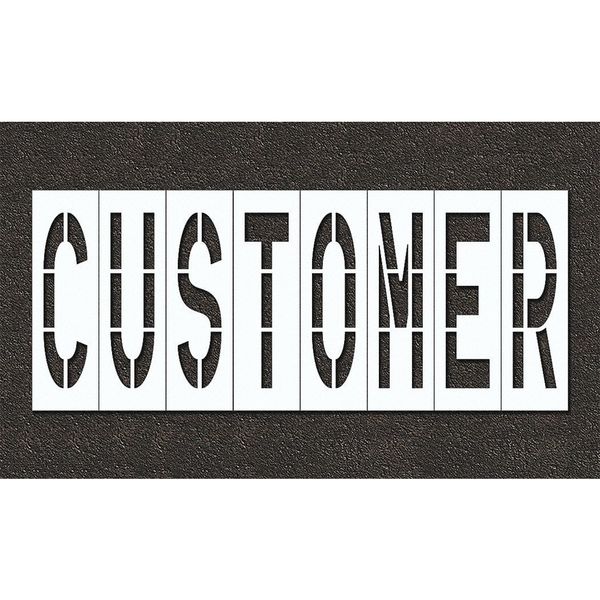 Pavement Stencil, Customer, STL-108-74814