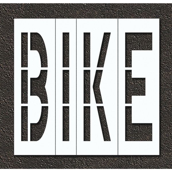 Pavement Stencil, Bike, STL-108-74817