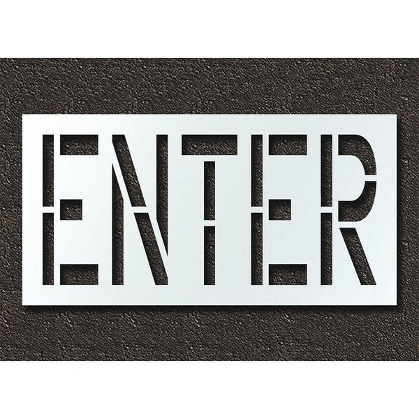 Pavement Stencil, Enter, STL-108-72404