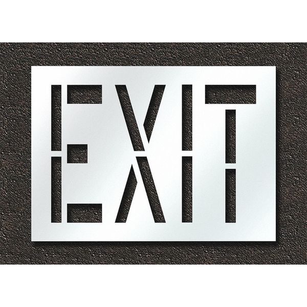 Pavement Stencil, Exit, STL-108-72405