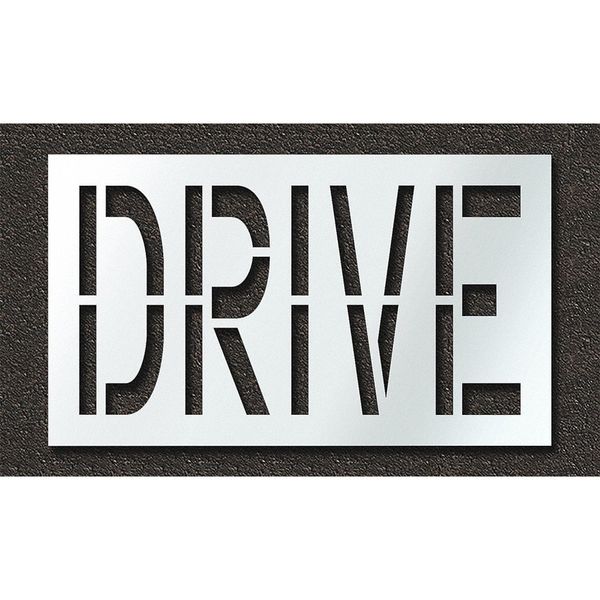 Pavement Stencil, Drive, STL-108-72407