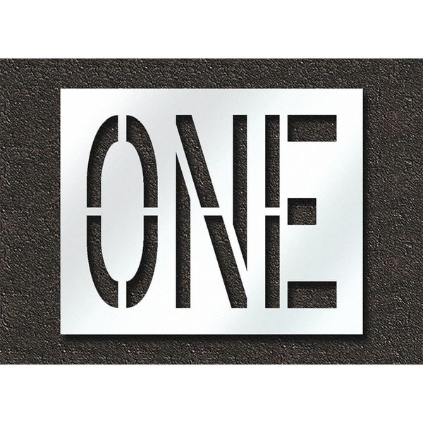 Pavement Stencil, One, STL-108-72409