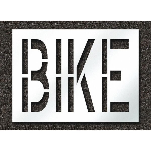 Pavement Stencil, Bike, STL-108-72417