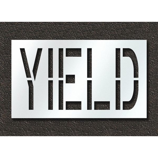 Pavement Stencil, Yield, STL-108-72426