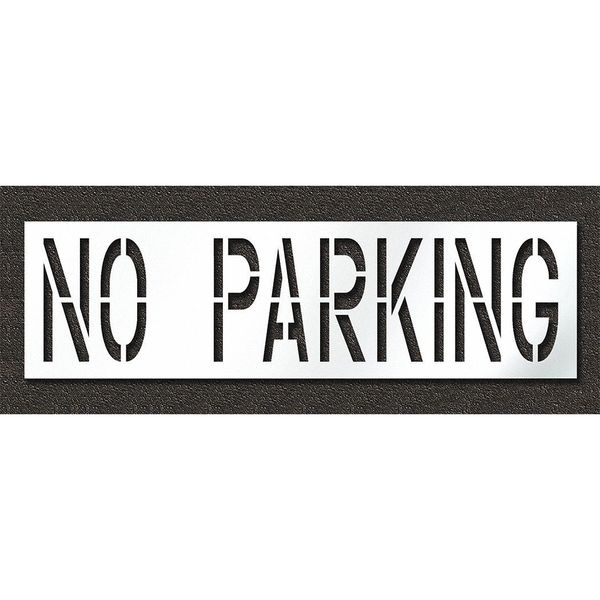 Pavement Stencil, No Parking, STL-108-72432