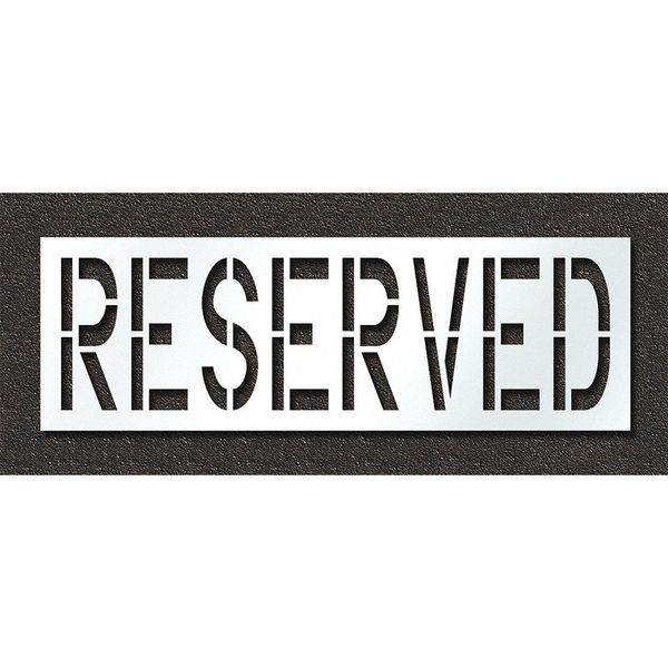 Pavement Stencil, Reserved, STL-108-72433