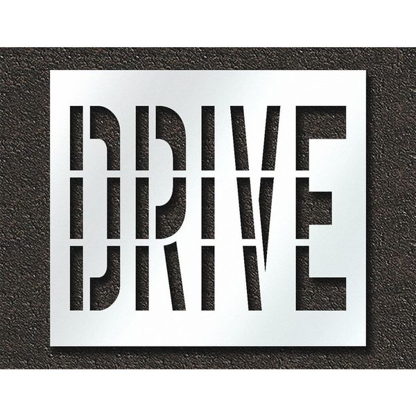 Pavement Stencil, Drive, STL-108-73607