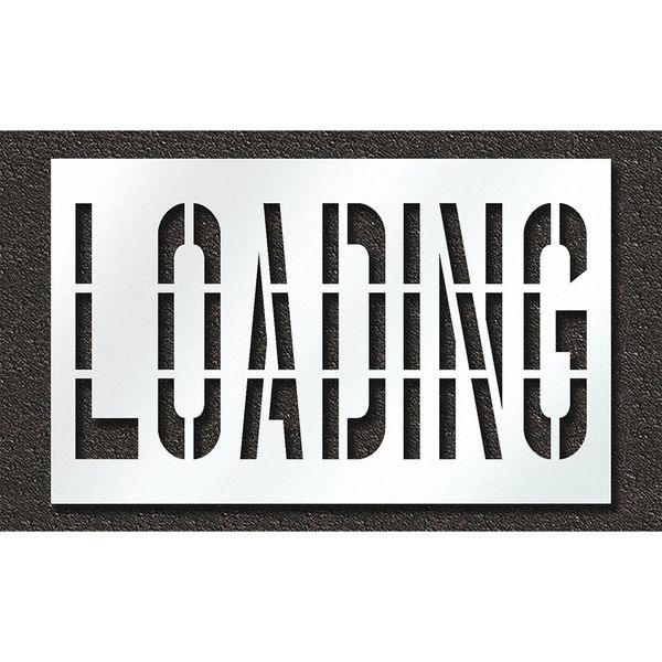Pavement Stencil, Loading, STL-108-73612