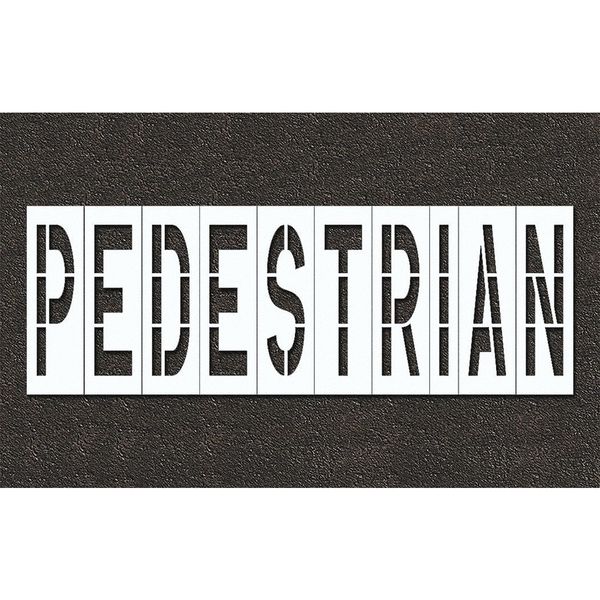 Pavement Stencil, Pedestrian, STL-108-74825