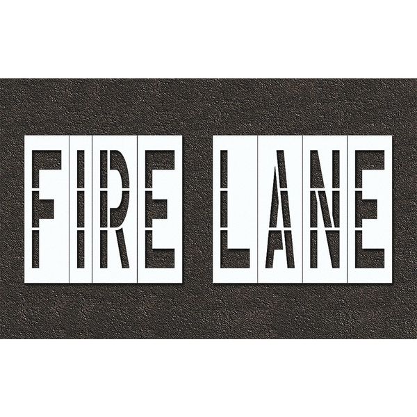 Pavement Stencil, Fire Lane, STL-108-74831