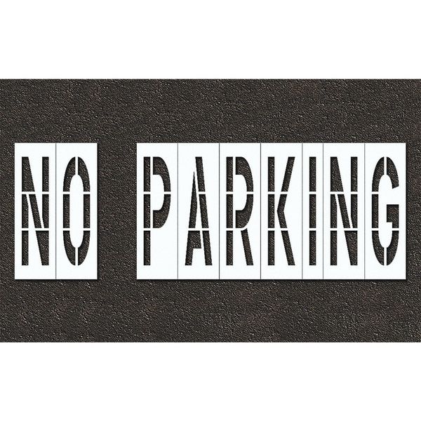 Pavement Stencil, No Parking, STL-108-74832