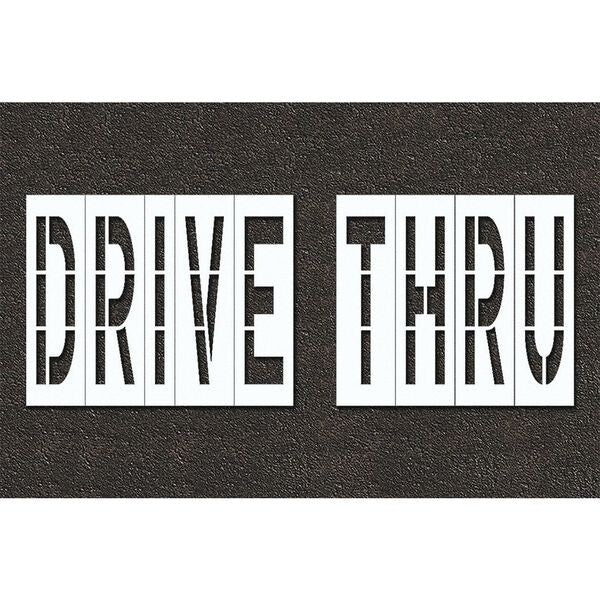 Pavement Stencil, Drive Thru, STL-108-74836