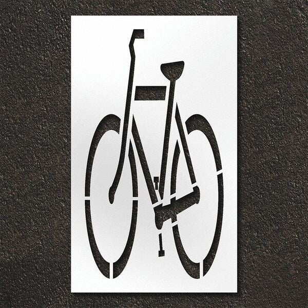 Pavement Stencil, Bike Lane - Mutcd