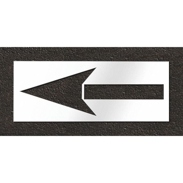 Pavement Stencil, Bike Lane Arrow