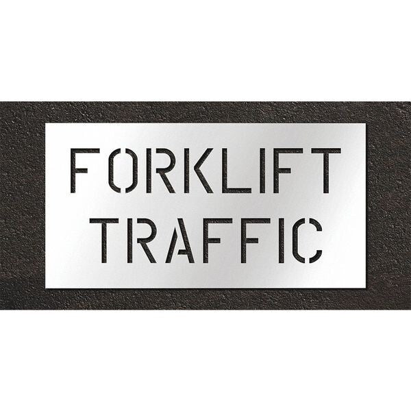 Pavement Stencil, Forklift Traffic, STL-108-10602