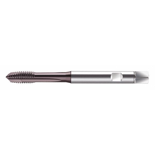 Spiral Point Tap, M5-0.8, Taper, Metric Coarse, 3 Flutes, Hard Lube
