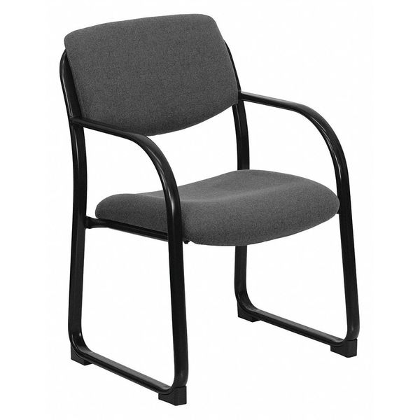 GrayExecutive Side Reception Chair, 23