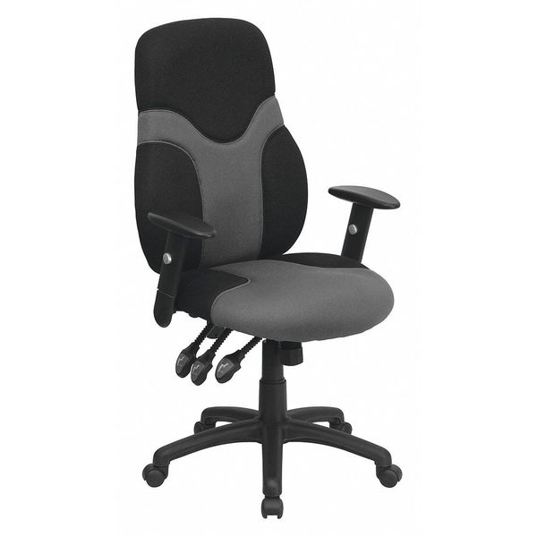 Mesh Task Chair, 22 1/2-, Adjustable Padded