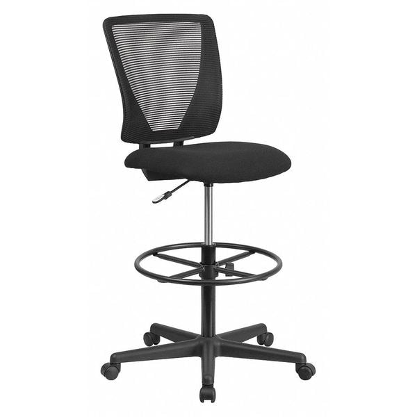 Mesh 32 1/2-, No Arm, Back, Seat, Frame: Black